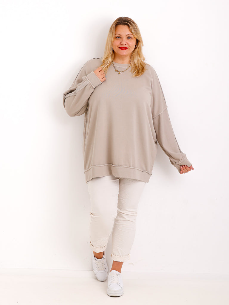 SURI Curvy Size Sweater - verschiedene Farben