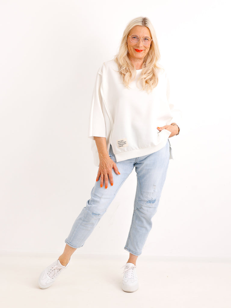 XXL Viskose-Sweatshirt JULE.S – Inside-Out-Nähte – Edler Fall – Gr. 38-52