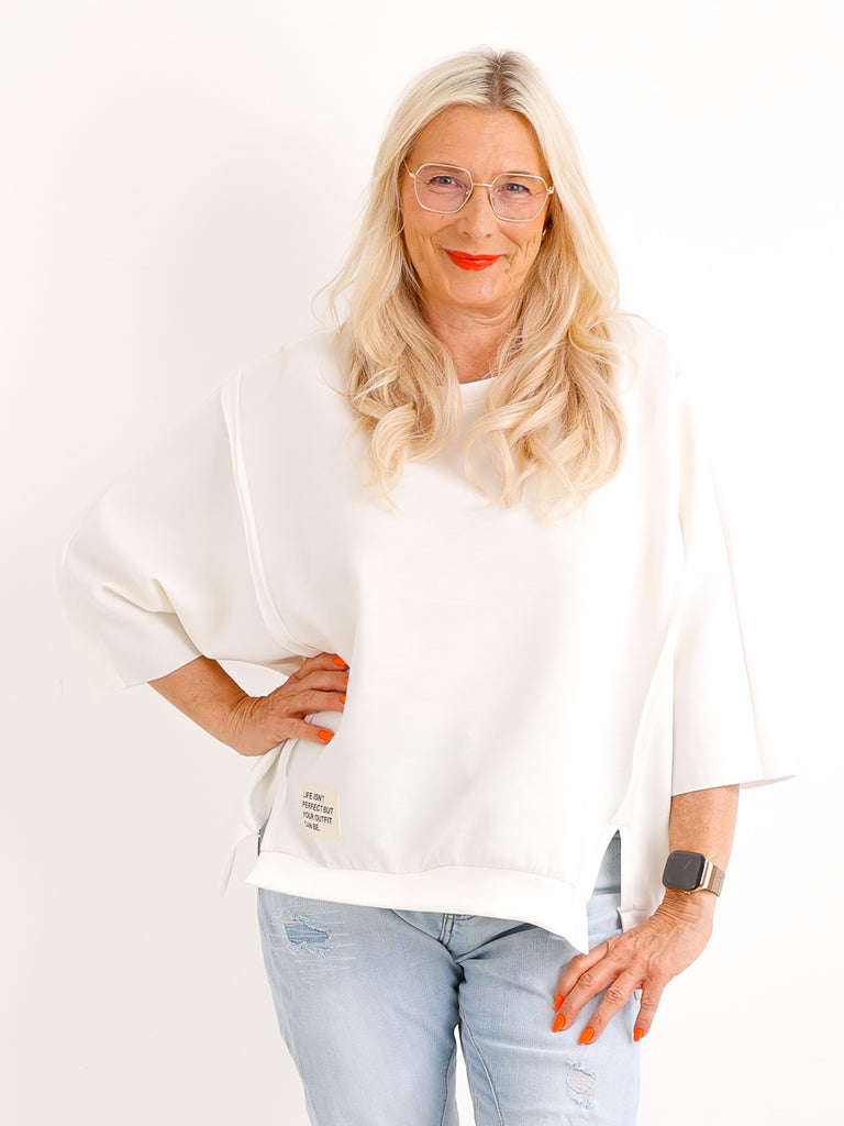 XXL Viskose-Sweatshirt JULE.S – Inside-Out-Nähte – Edler Fall – Gr. 38-52