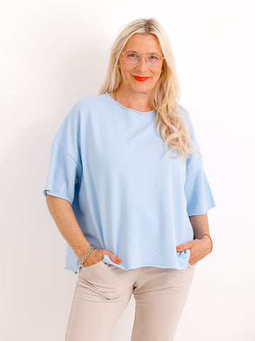 Kurzarm Sweatshirt MURIEL.S - One Size Gr. 38-44