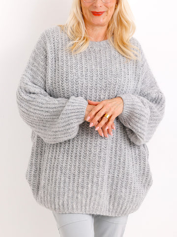 MEGAN Curvy Size Pullover - verschiedene Farben