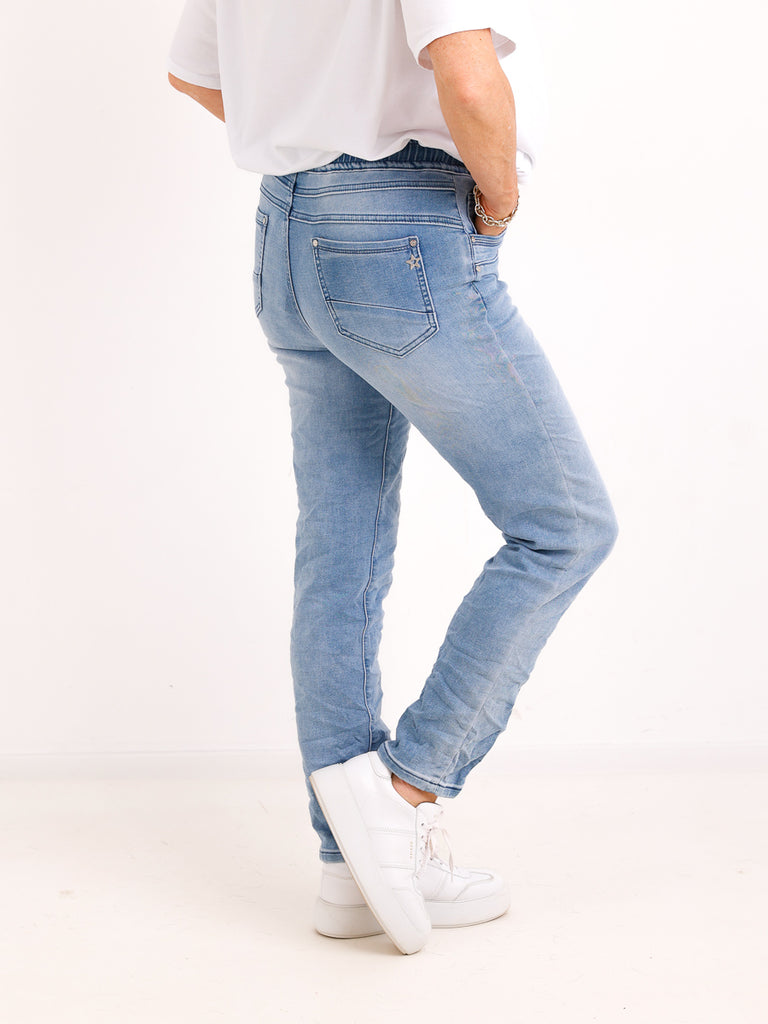 Bequem-Stretch-Jeans JOHN.S mit edler Struktur-Optik – Gr. 38-48