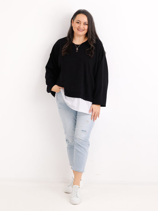 SANDY Sweatshirt | Curvy One Size 42-50