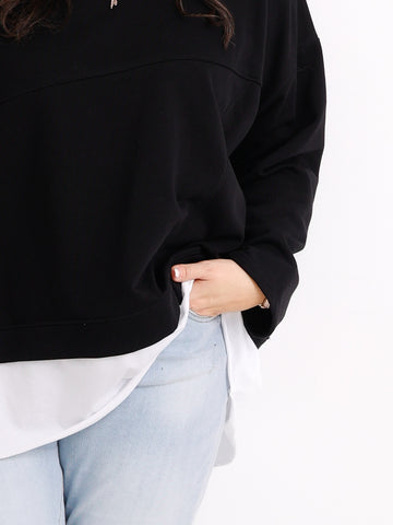 SANDY Sweatshirt | Curvy One Size 42-50