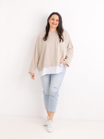 LISS Sweatshirt | Curvy One Size 42-50