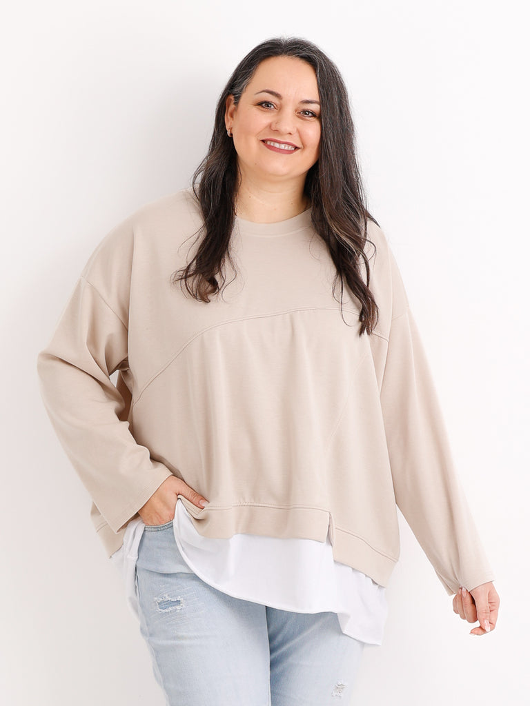 LISS Sweatshirt | Curvy One Size 42-50