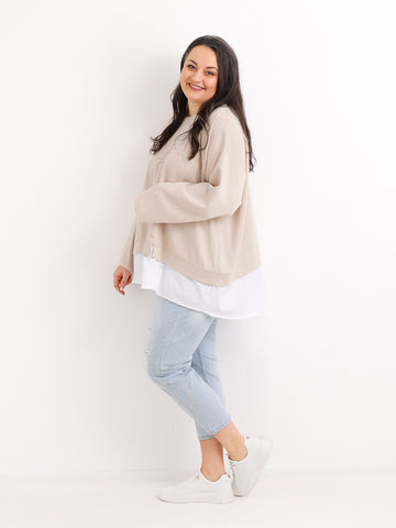 LISS Sweatshirt | Curvy One Size 42-50