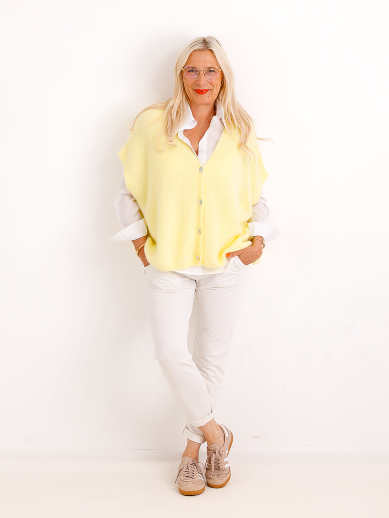 Premium Mohair-Mix Pullunder LAVINA.S – Oversize & Kuschelweich – Gr. 40-48
