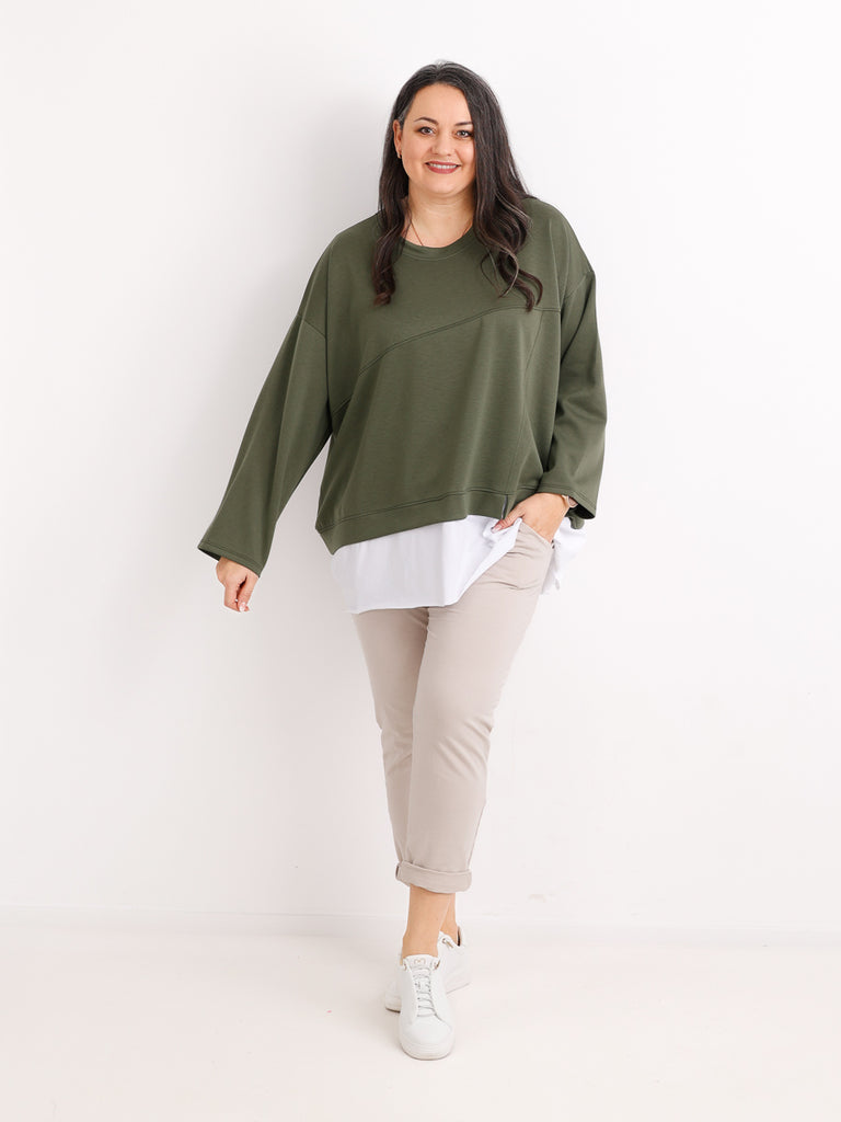LISS Sweatshirt | Curvy One Size 42-50