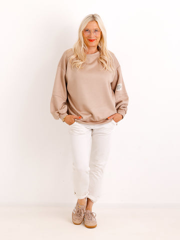 Sweatshirt BETH.S – Soft Touch & Oversize-Liebe - Gr. 36-44