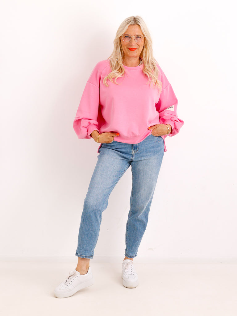 Sweatshirt BETH.S – Soft Touch & Oversize-Liebe - Gr. 36-44