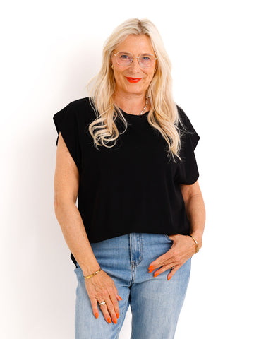 T-Shirt PEARL.S – Sommerliches Uni Wohlfühl-Shirt - Gr. 38–42
