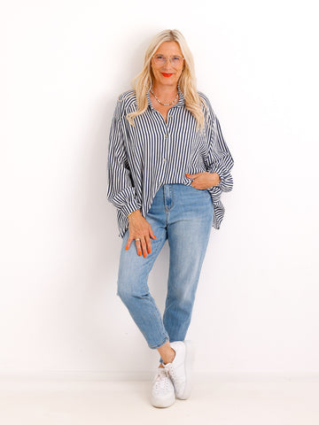 NADJA.S Musselin Bluse | One Size 38-44