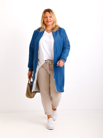 SELMA Mantel - royalblau - verschiedene Größen