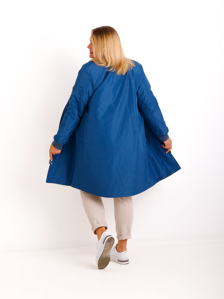 SELMA Mantel - royalblau - verschiedene Größen