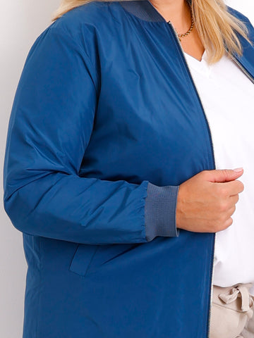 SELMA Mantel - royalblau - verschiedene Größen