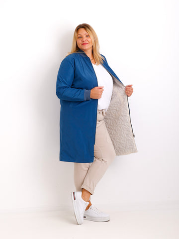 SELMA Mantel - royalblau - verschiedene Größen