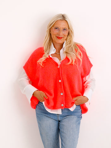 Premium Mohair-Mix Pullunder LAVINA.S – Oversize & Kuschelweich – Gr. 40-48