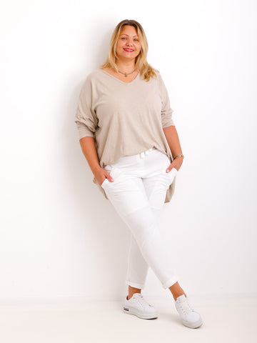 CARO Curvy Size Longsleeve - verschiedene Farben