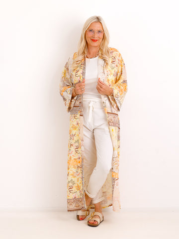 Kimono HELEN.S - 100 % Viskose & Sommerlicher Print - Gr. 36–44