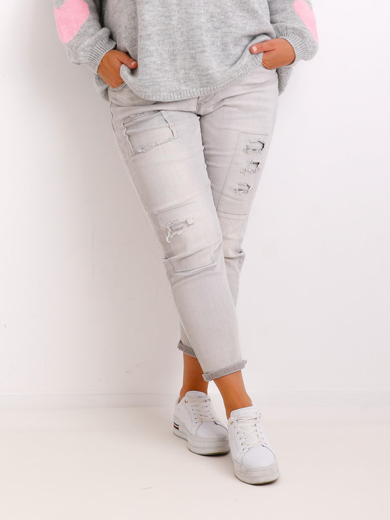 JONNY Jeans - helles grau