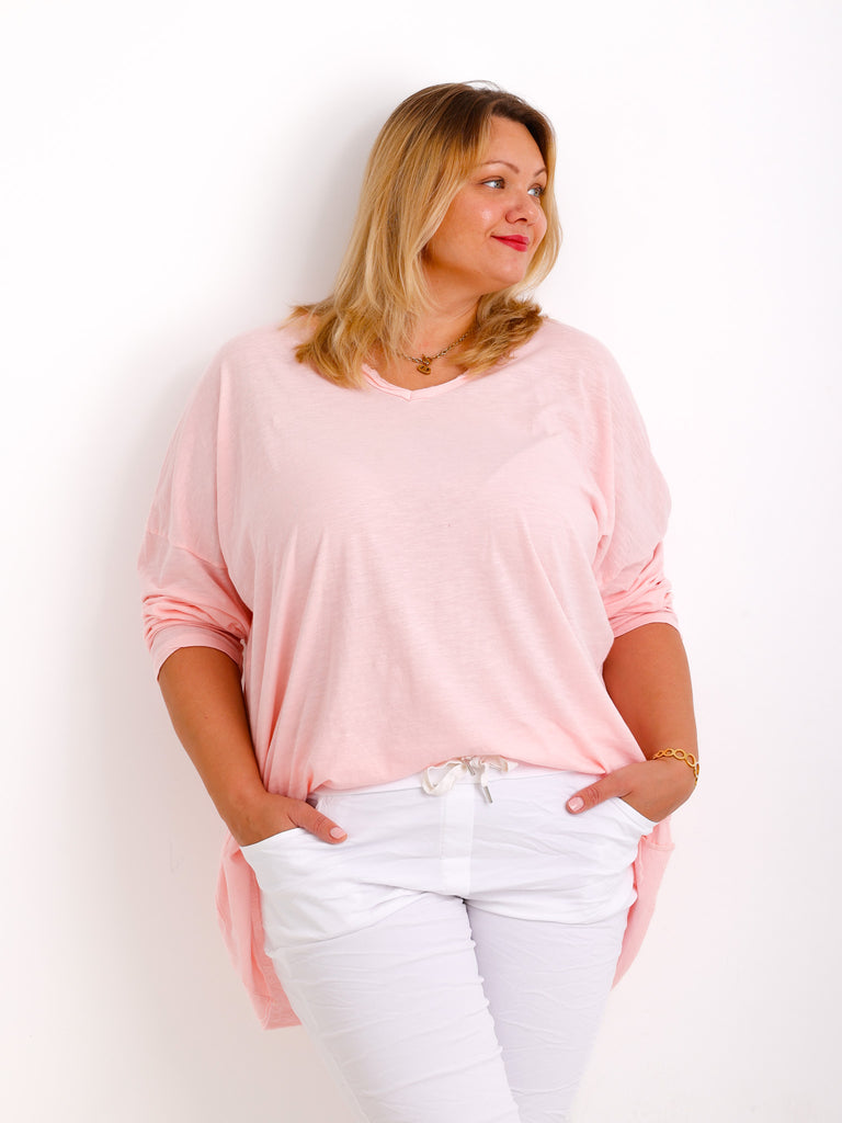 CARO Curvy Size Longsleeve - verschiedene Farben