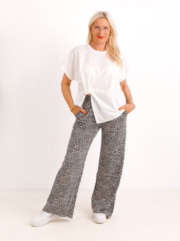 T- Shirt VALERIA.S – Fließender Asymmetrie-Look – Gr. 36-42