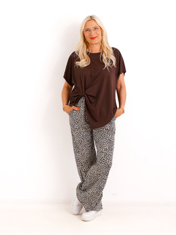 T- Shirt VALERIA.S – Fließender Asymmetrie-Look – Gr. 36-42