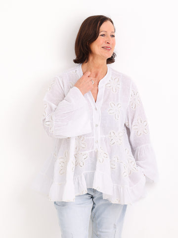 BETTY Tunika-Bluse | One Size 36-42