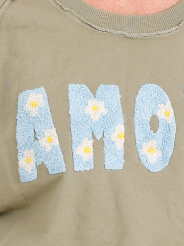 Sweatshirt AMOUR - One Size 38-48