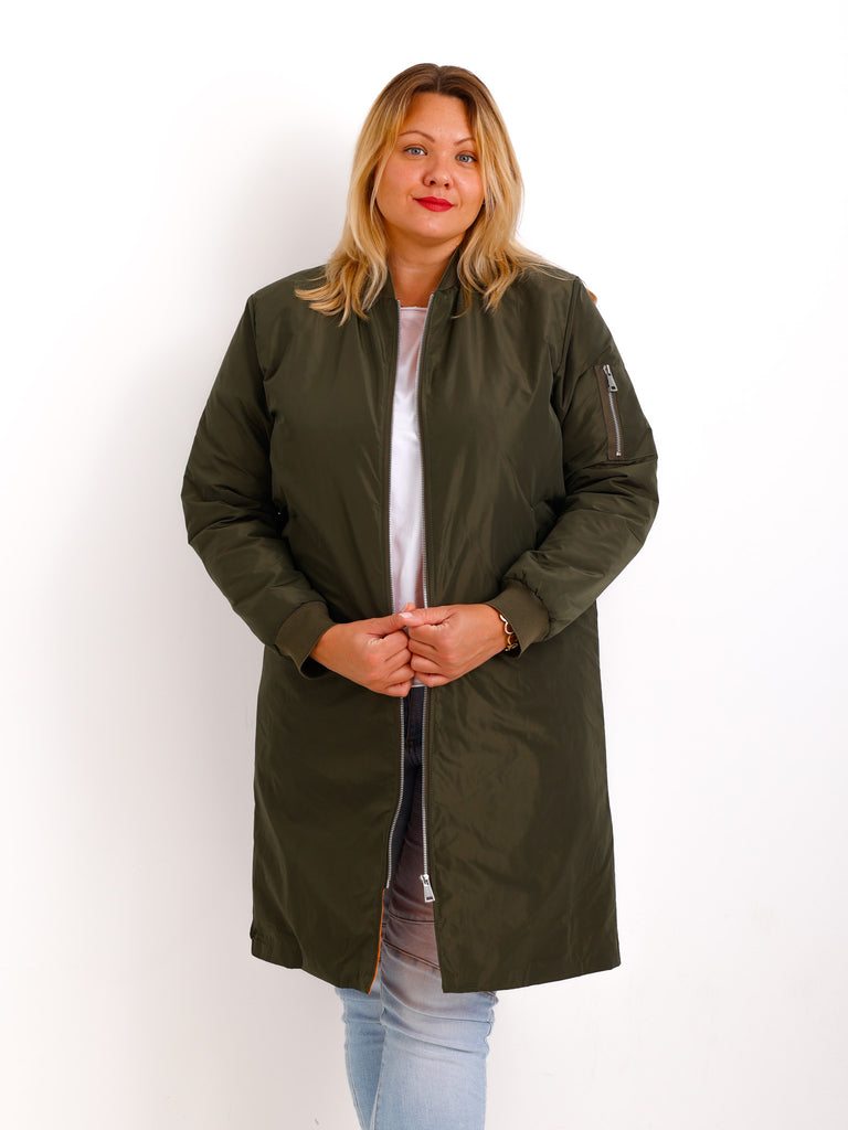 SELMA Mantel - khaki - verschiedene Größen
