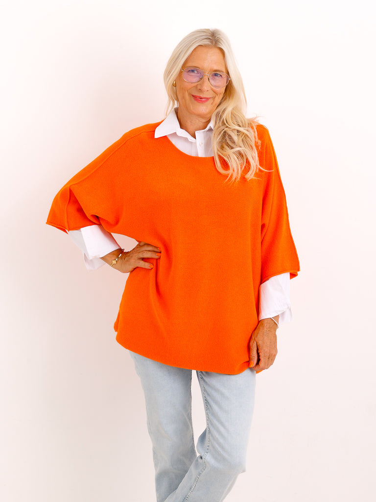 Feinstrick Pullover JETTE.S – Weicher Oversize Strick – Gr. 38-48
