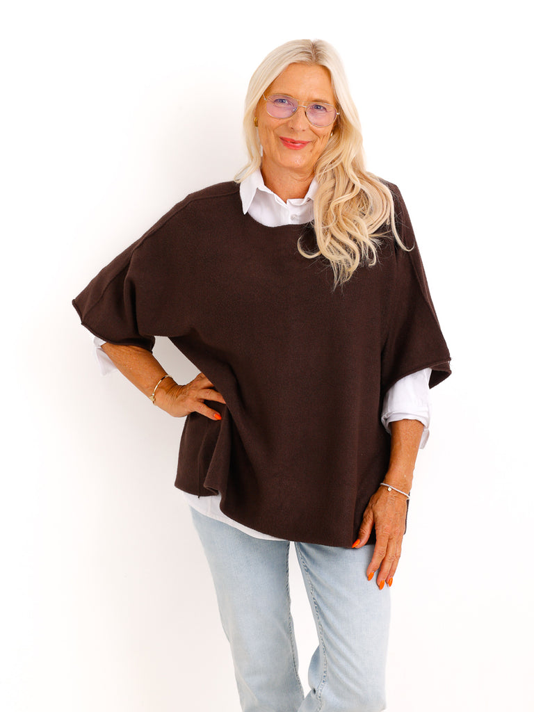 Feinstrick Pullover JETTE.S – Weicher Oversize Strick – Gr. 38-48