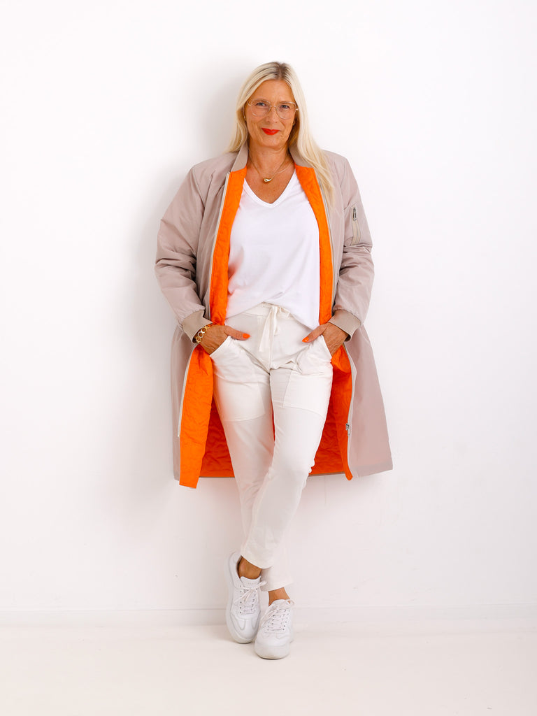 SELMA Mantel -beige - verschiedene Größen
