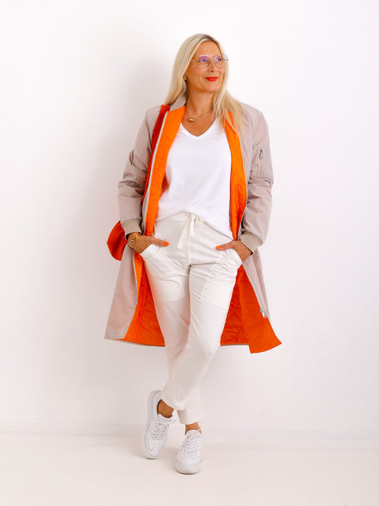 SELMA Mantel -beige - verschiedene Größen