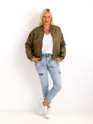 GRETA Jacke - khaki - verschiedene Größen