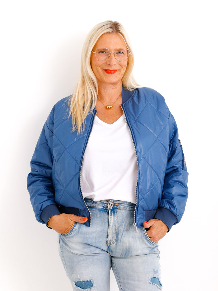 GRETA Jacke - blau - verschiedene Größen