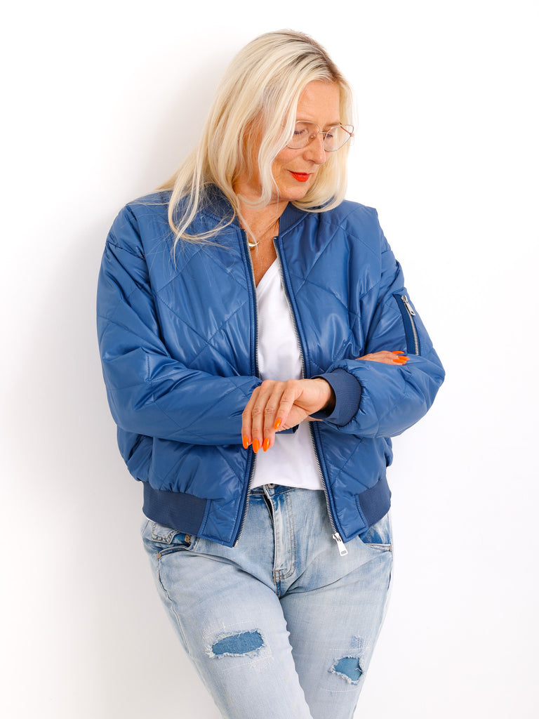GRETA Jacke - blau - verschiedene Größen