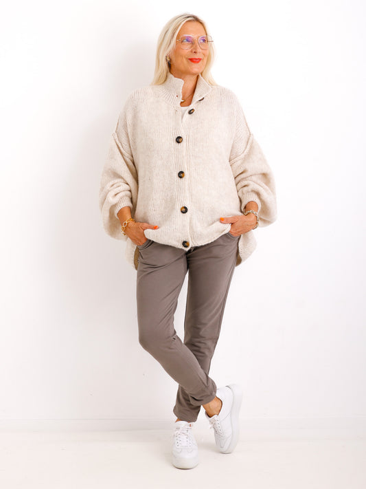 Sandra oversize Strickjacke - verschiedene Farben