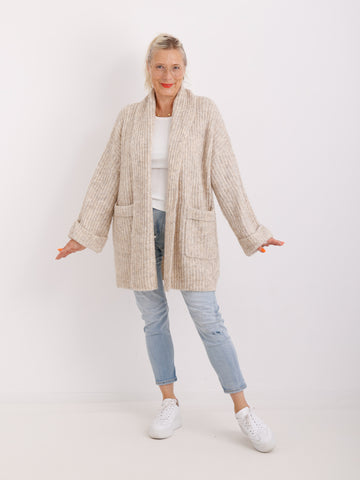 CINDY Oversize Strickmantel - verschiedene Farben