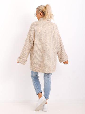 CINDY Oversize Strickmantel - verschiedene Farben