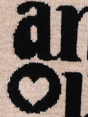 AMOUR oversize Pullover - beige