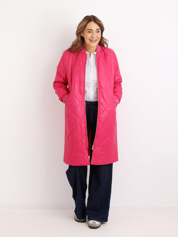 MARINA Steppmantel | Größen S/M-L/XL - Pink