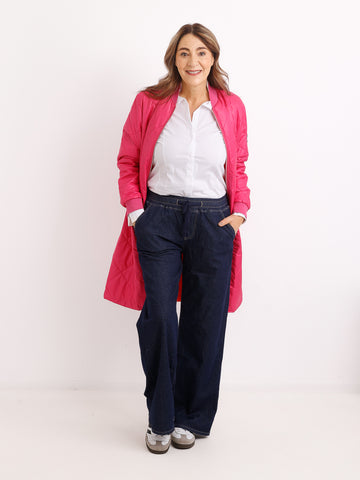 MARINA Steppmantel | Größen S/M-L/XL - Pink