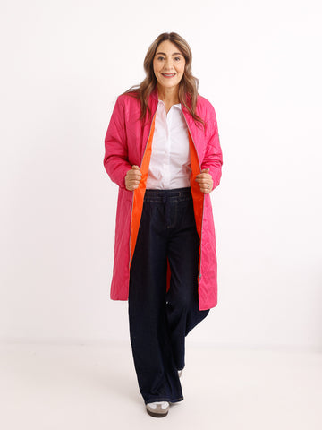 MARINA Steppmantel | Größen S/M-L/XL - Pink