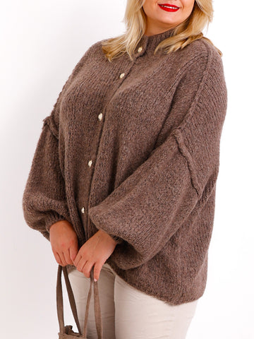 MIRELLA Oversize Strickjacke - verschiedene Farben