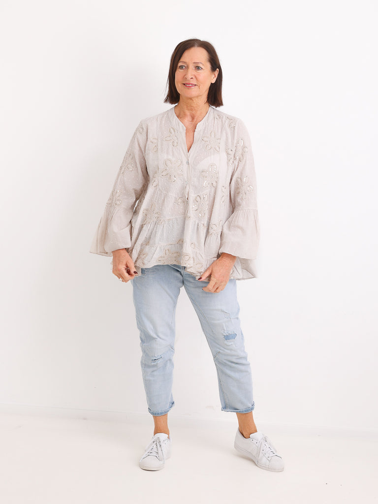 BETTY Tunika-Bluse | One Size 36-42