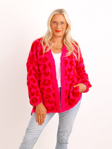 Leo Strickjacke LIVIANE – Weicher Oversize Cardigan – Gr. 36–44