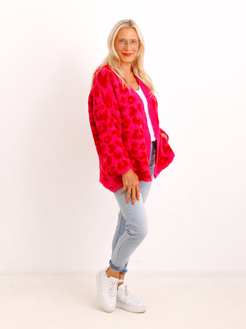 Leo Strickjacke LIVIANE – Weicher Oversize Cardigan – Gr. 36–44