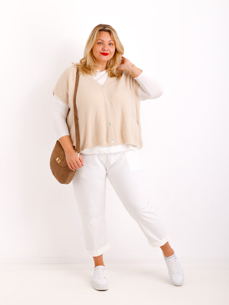 GELI Oversize Pullunder / Strickweste - verschiedene Farben